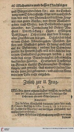 Zusatz zur II. Frag