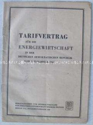 Tarifvertrag für die Energiewirtschaft