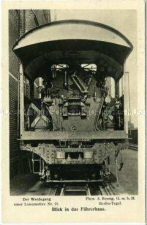 Produktion von Lokomotiven bei Borsig