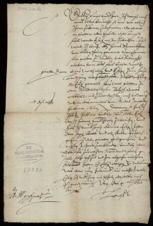 Schreiben von [1586], September 4