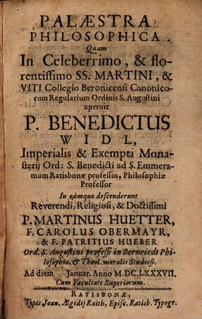 Palaestra Philosophica