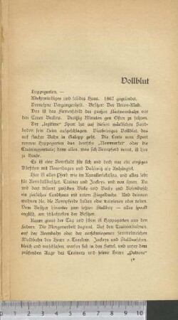 Vollblut