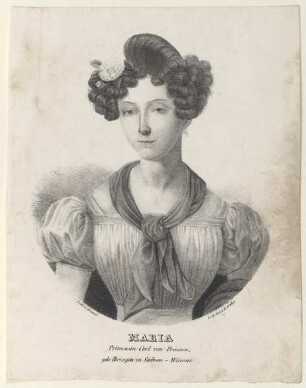 Bildnis der Maria Prinzessin Carl von Preussen