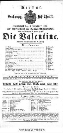Die Valentine