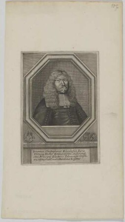 Bildnis des Iohannes Christophorus Aldenhofen