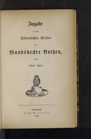 Achter Theil