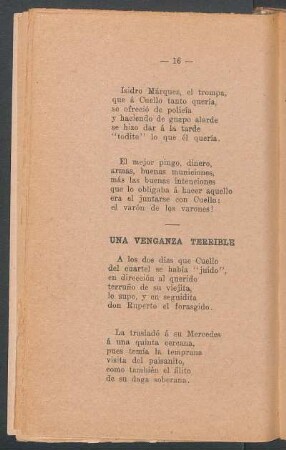 Una venganza terrible