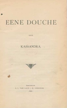 Eene douche