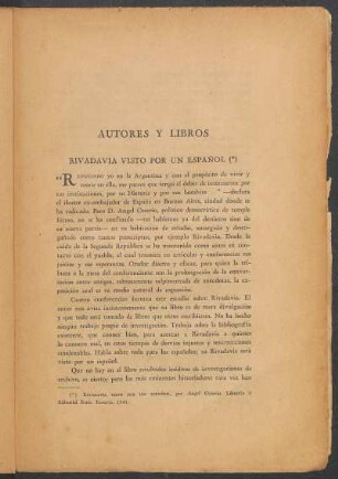 Autores y libros
