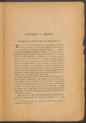 Autores y libros