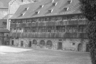 Bamberg: Hofhaltung, alter Flügel