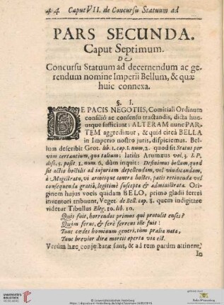 Caput Septimum