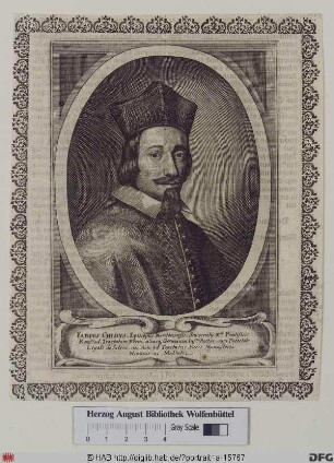Bildnis Papst Alexander VII. (Fabio Chigi) (reg. 7. 4. 1655 - 22. 5. 1667)