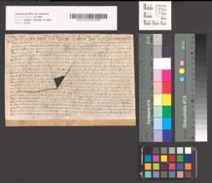 Schöffenbrief betreffend den Verkauf eines Schuldbriefes über 150 Taler [Herrlichkeit Wankum].