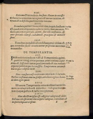 De Temperantia.