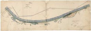 Inspection Freiburg, Plan I über das Rheinvorland auf der Gemarkung Breisach