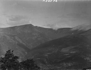 Der Berg San Millán : Blick auf den San Millán sowie den Paso de la Demanda