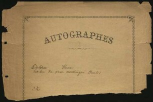 52 Briefe, Originale bzw. Abschriften: Diplomatische Korrespondenz der Hauptakteure der Montenegropolitik der Jahre 1857-1861 - BSB Cod.gall. 987(1-5, Teil 1. Prince Danilo & Henri Delarue's account of the Battle of Grahovac, Prince Danilo I (via Henri Delarue) to Hyacinthe Hecquard (Ragusa), May 18, 1858 - BSB Cod.gall. 987(1