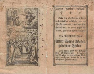 Wäger, Anna Maria geb. Fischer