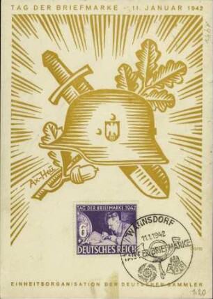 Tag der Briefmarke - 11. Januar 1942