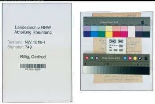 Entnazifizierung Gertrud Rillig , geb. 10.09.1913 ()