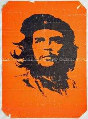 Poster mit der Abbildung von Che Guevara
