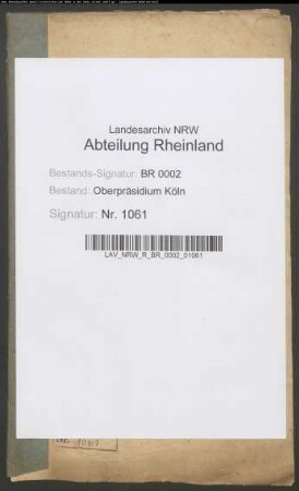 Reparaturen am Abteigebäude zu Siegburg