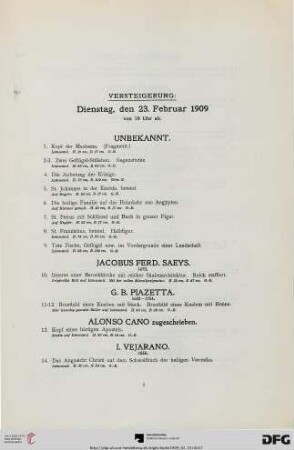 Dienstag, den 23. Februar 1909 (Nr. 1-188)