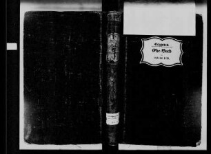 Gaggenau, katholische Gemeinde: Heiratsbuch 1809-1870