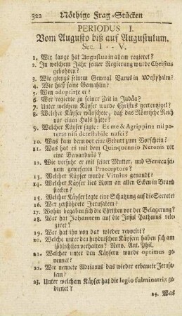 Periodus I.
