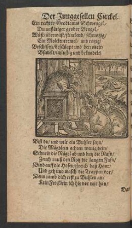 [Die Saw auff der Cantzel.]