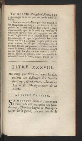 Titre XXXVIII.