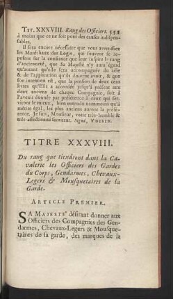 Titre XXXVIII.