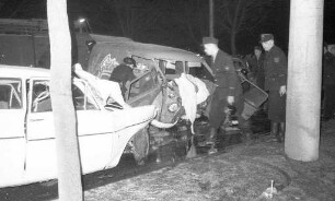 Verkehrsunfall in der Herrenalber Straße mit Todesfolge.