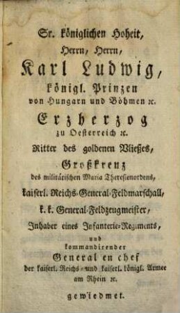 Patriotische Danksagungsrede wegen Befreyung von den Franzmännern : vorgetragen in der Pfarrkirche zu Berlichingen an der Jagst den 20. November 1796.