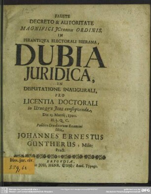 Dubia juridica
