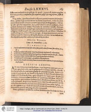 Decisio LXXXVII