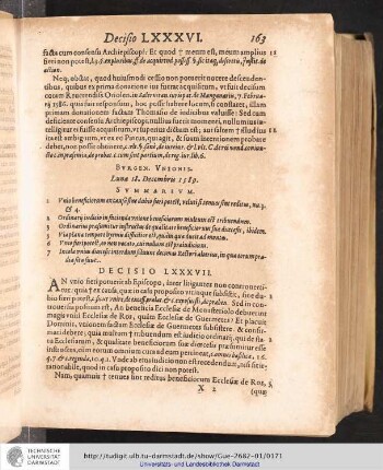 Decisio LXXXVII