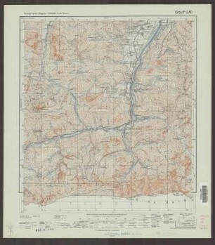 840 Kreuth ; Topographische Karte von Bayern 1:25.000 [Positionsblätter]