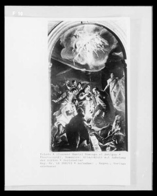 Altar-Blatt mit Anbetung der Hirten