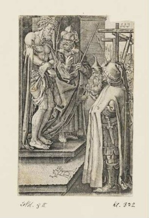 Ecce homo, Blatt 8 der Folge "Kupferstich-Passion"