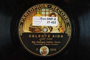 Celeste Aida : "Aida" / (Verdi)