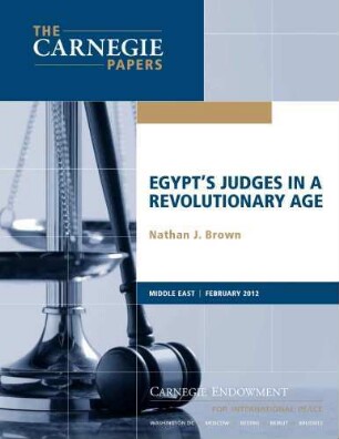 Egypt's judges in a revolutionary age