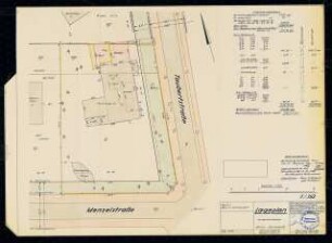 Taubertstraße 13, Berlin-Grunewald Anbau: Lageplan 1:200