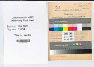 Entnazifizierung Walter Winnat, geb. 24.04.1908 (Verw.Sekretaer)