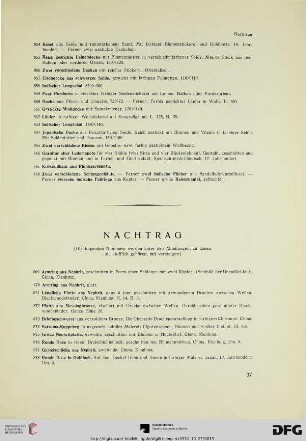 Nachtrag (Nr. 869-902)