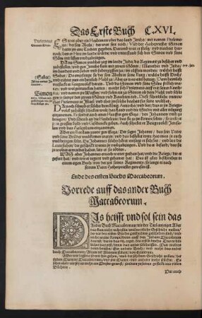 Vorrede auff das ander Buch Maccabeorum.