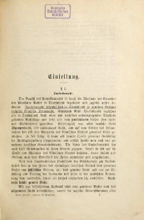 Lehrbuch der Pandekten