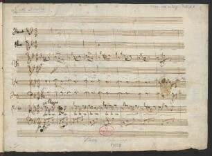 La grotta di Trofonio. Auszüge. Arr; S, orch; B-Dur; AngS 111; BPI 24.II.11