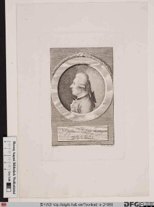 Bildnis Gustav Philipp Zwinger